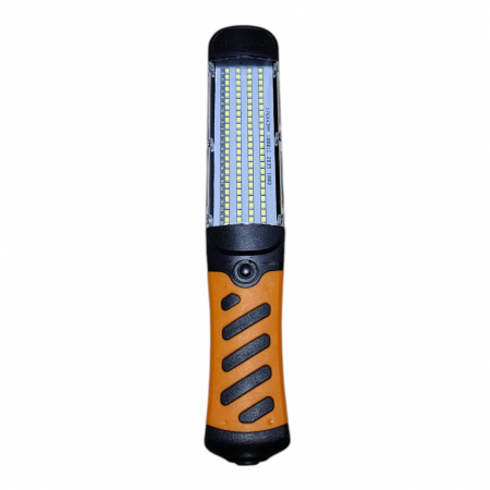 Lămpi portabile - Lampa garaj 100 Leduri, cu acumulator, reincarcabila, ideala pentru camping, rulota, terasa, foisor, cabana, auto, cu prindere magnetica si agatatoare