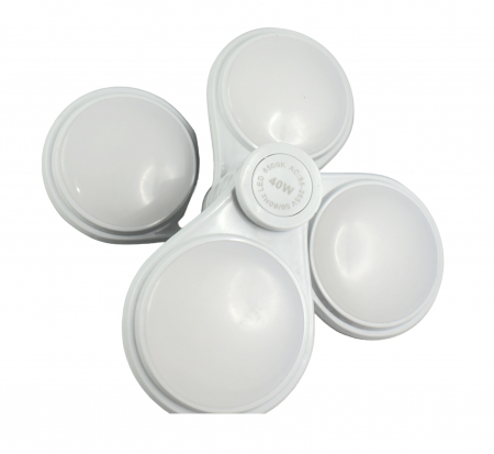 Lampa Led cu 4 brate pliabile E27  40W lumina RGB [1]