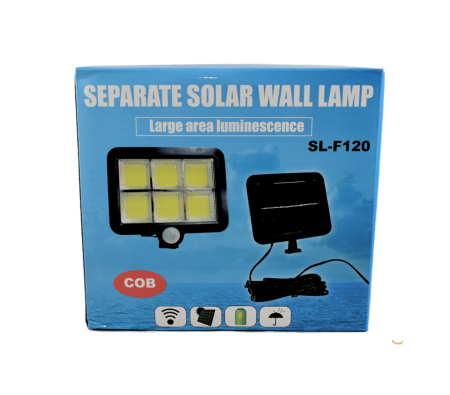 Lampa Solara cu senzor de miscare si Panou Detasabil [2]