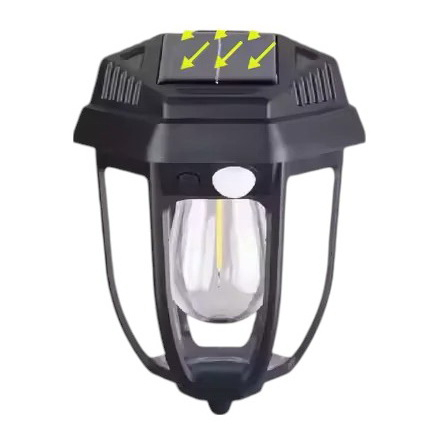 Lampa Solara LED Exterior Iluminare Puternica Senzor de Miscare Rezistenta la Apa IP65 Autonomie Mare Design Modern pentru Gradina ecoleduri.ro [8]