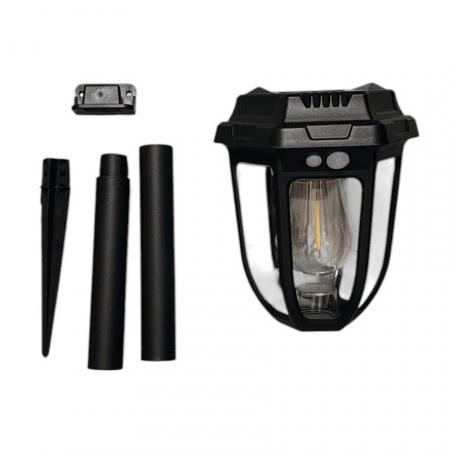 Lampa Solara LED Exterior Iluminare Puternica Senzor de Miscare Rezistenta la Apa IP65 Autonomie Mare Design Modern pentru Gradina ecoleduri.ro [5]