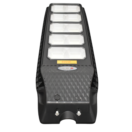 Lampa Solara Stradal JX-99150  500W Iluminat Perimetral  Incarcare Rapida 6500K  Panou 6V 25W  Acumulator 3,2V 20Ah si Telecomanda - Imagine produs en-gros [4]