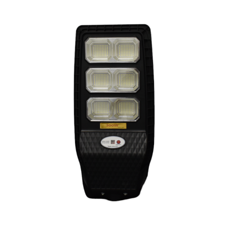 Corpuri de Iluminat - Lampa Solara Stradal  JX-9990 300W Iluminat Perimetral  Incarcare Rapida 6500K  Panou 6V 15W  Acumulator 3,2V 12Ah si Telecomanda - Imagine produs en-gros