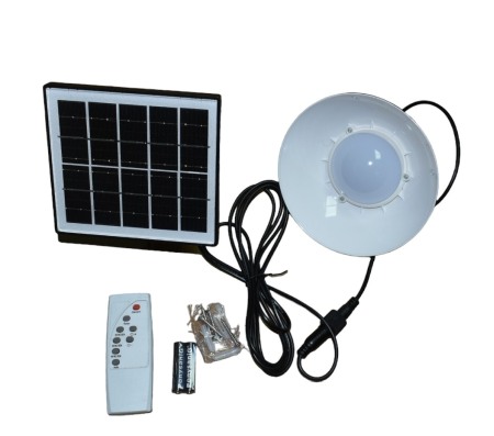 Lampa solara suspendata cu panou solar LED VR8620 , 20W - Imagine produs en-gros [2]