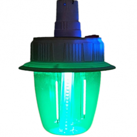 Lampa solara XG-T38, cu acumulator ,3x LED, 57x SMD, 6 led x RGB , functie de incarcare, carlig fixare [5]