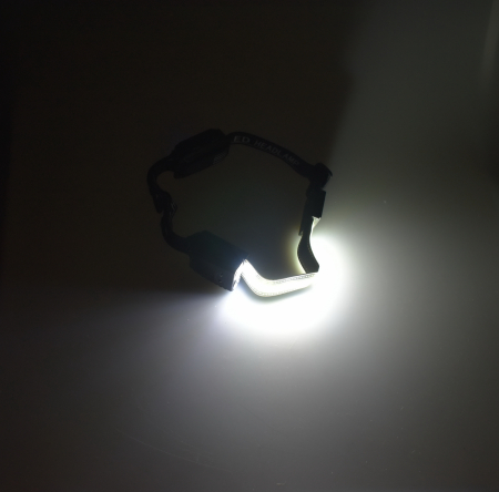 Lanternă de cap multifuncțională COB+2 XPE cu senzor de miscare( de aproape) -YT 878 [2]