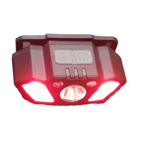 Lampi Veioze Lanterne - Lanterna de cap SH-T03  LED COB cu multiple moduri de functionare si senzor de miscare - Imagine produs en-gros
