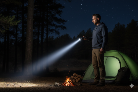 Lanternă LED SWAT Police 3W – Metalică, Reîncărcabilă [2]