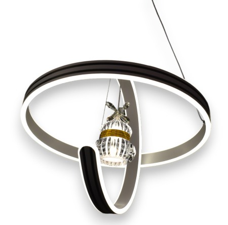 Lustra led ajustabila soare si luna 114W 3000K/4000K/6500K 7845 - Imagine produs en-gros [5]