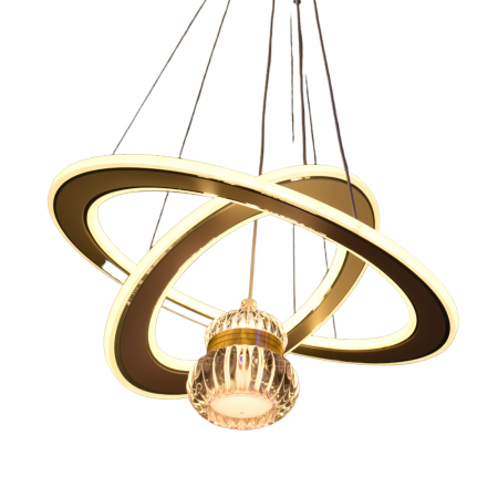 Lustra led circulara tip pendul 114W  3000K/4000K/6500K 7809 [1]