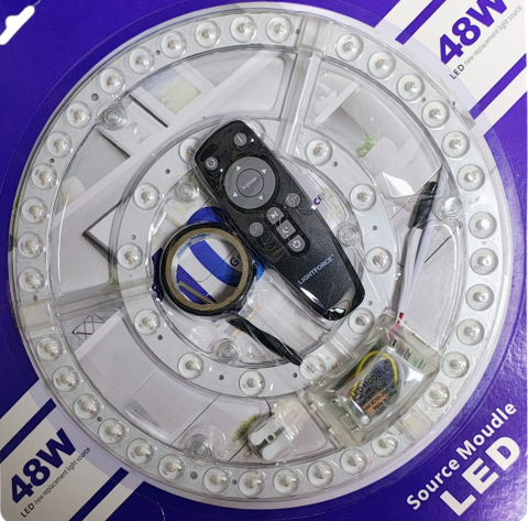 Corpuri de Iluminat - Modul LED 48W 220V  rezerva pentru aplica  cu 3 Culori si  telecomanda - Imagine produs en-gros