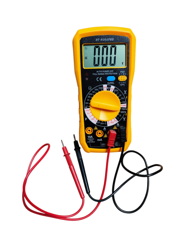 Multimetru Digital DT-9205pro – Aparat Profesional de Măsură Electrică [7]