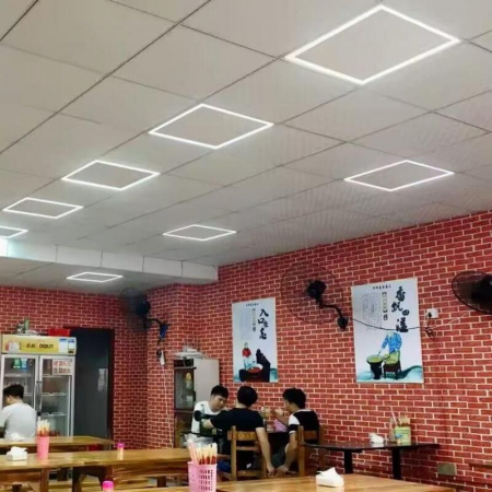 Panou LED Tip Ramă 48W 60x60cm, Ramă Albă, Metal 27mm [4]