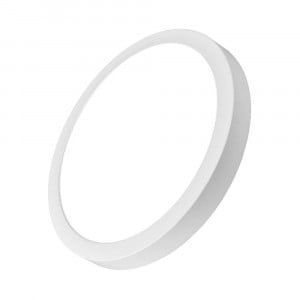 Corpuri de iluminat - Plafoniera aplica LED 36W rotunda, 2500 lm, lumina rece(6500K), IP20, Ø400 mm, alba