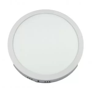 Aplice si Plafoniere Led - Plafoniera aplica led 36W rotunda, 2500 lm lumina rece(6500K)  IP20  Ø400 mm  alba - Imagine produs en-gros