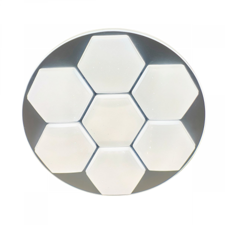 Plafoniera led cu telecomanda 48W 35cm 2007 dimabila 3 temperaturi de culoare ajustabile  3000K/4500K/6500K [1]