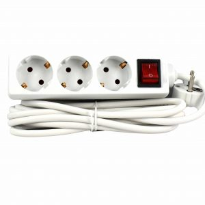 Prelungitoare/Derulatoare - Prelungitor 3CAI 3M 3X1.5MM Cu Intrerupator ALIEN