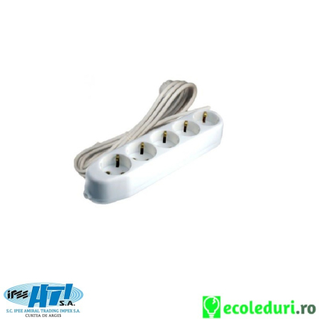 Prelungitoare/Derulatoare - Prelungitor 3m , 5 posturi