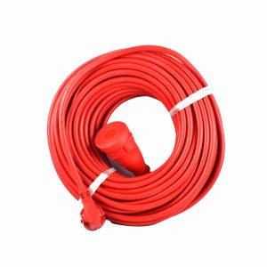 Cablu electric, canal cablu - PRELUNGITOR CUPLA 30M 3X2.5 ROSU VISION