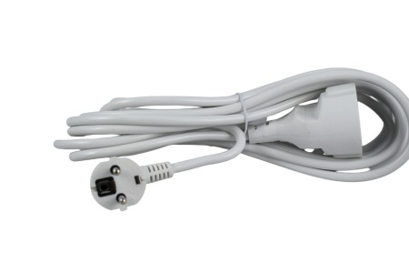 Prelungitor cupla 5 metri alb 3x1.5 Alien - Imagine produs en-gros [1]