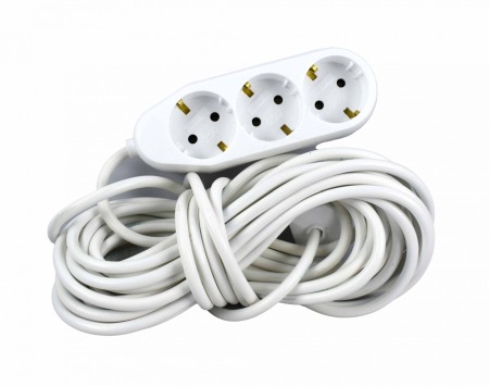 Prize și Întrerupătoare - Prelungitor Romanesc Ceramic 10M3P - Imagine produs en-gros