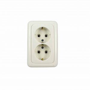 Prize - PRIZA DUBLA ST EL-CO(cu inel ceramic)