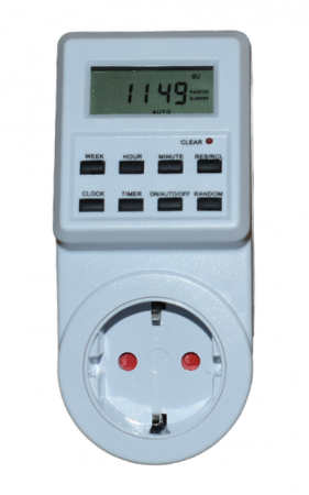 Prize - Priza programabila digitala, 3500W, 16A