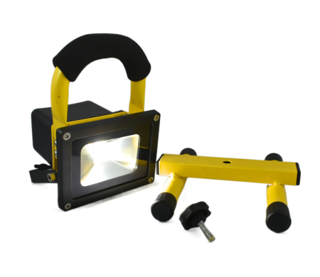 Proiectoare LED - Proiector 10W cu Acumulator incarcare auto 12V cu suport