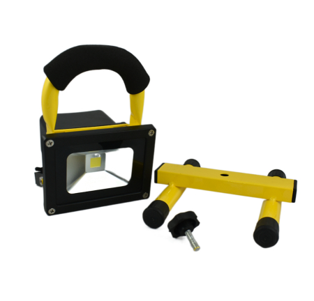 Proiector 10W cu Acumulator incarcare auto 12V cu suport [1]