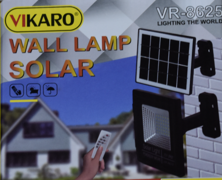 Proiector cu panou solar 25W de exterior [1]