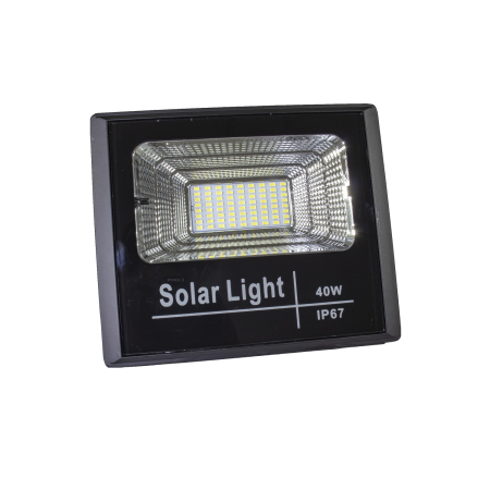 Proiector cu panou solar si telecomanda 40w IP65 [1]