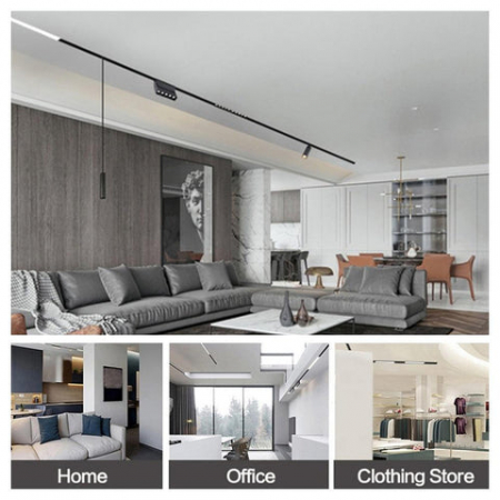 Proiector LED pentru Șină Magnetică U26/GD-20, 20W, 4000K, Unghi lumina 24°, Chip OSRAM, 48V [9]