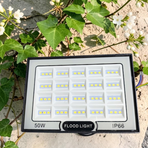 Proiector LED 50W 6500K IP66 montat la exterior pentru iluminarea descriere [2]