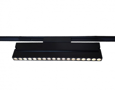 Proiector tip spot LED liniar reglabil, pentru șină magnetică U26/ZD-18, 18W, 4000K, chip OSRAM, 48V