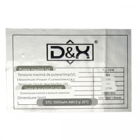 Proiector solar 300W cu panou solar separat senzor crepuscular si functii multiple DX-88300 [6]