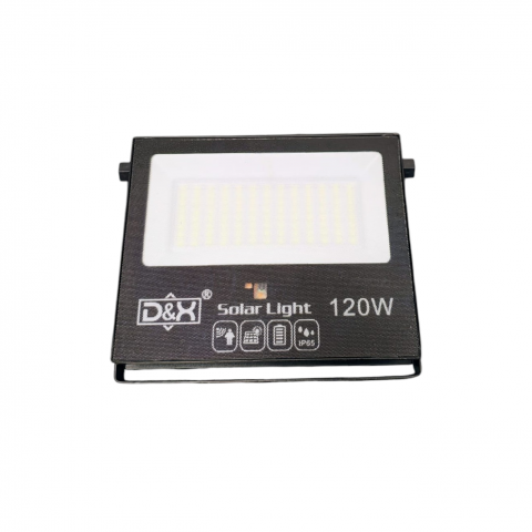 Reflector, proiector solar Led 120W DX010-120 cu telecomanda - Imagine produs en-gros [7]