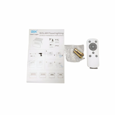 Reflector, proiector solar Led 120W DX010-120 cu telecomanda - Imagine produs en-gros [6]