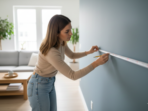 Ruleta masurat 10m banda metalica cu blocare si dublu stop afisare cm [2]