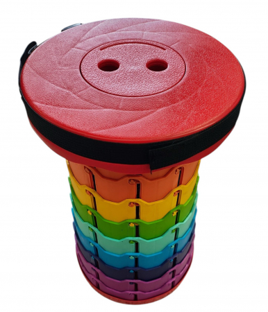 Accesorii camping - Scaun Pliabil Reglabil Portabil – Model Negru sau Multicolor – Ecoleduri.ro