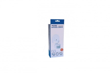 Senzor de miscare cu infrarosu , unghi detectare 180 grade , raza actiune 11 metri , alb - Imagine produs en-gros [1]