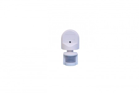 Senzori - Senzor de miscare cu infrarosu , unghi detectare 180 grade , raza actiune 11 metri , alb - Imagine produs en-gros