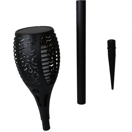 Set 4 x Lampa solara tip torta cu efect flacara [7]