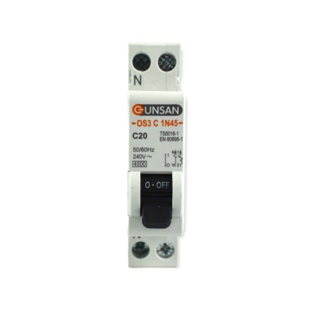 SIGURANTA P+N 20A GS - Imagine produs en-gros [2]