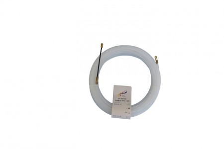 Fir Montaj Cablu - Sonda din PVC pentru tragere cablu 20m, alb - Imagine produs en-gros