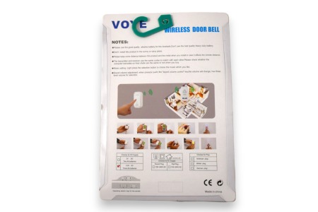 Sonerie fara fir la 220V V016A - Imagine produs en-gros [1]