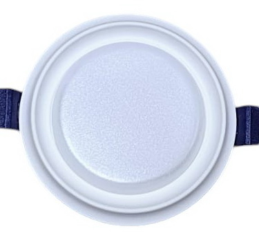 Spot LED încastrat 5W, lumină rece 6500K, ramă albă [1]