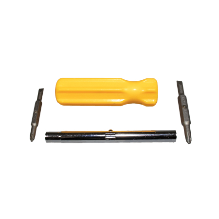 Surubelnita multifunctionala cu 4 varfuri interschimbabile si doua tubulare [2]