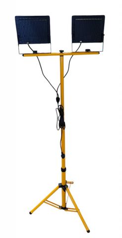 Trepied telescopic cu 2 proiectoare Led de 50W fiecare ,IP66,conectate, plus cablu alimentare de 290 cm - Imagine produs en-gros [3]