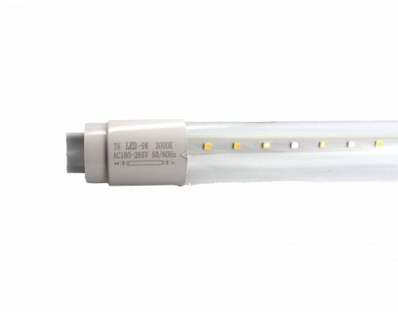 Tub Led si Fluorescent - TUB CU LEDURI 9W 0,6M CLAR CALD - Imagine produs en-gros