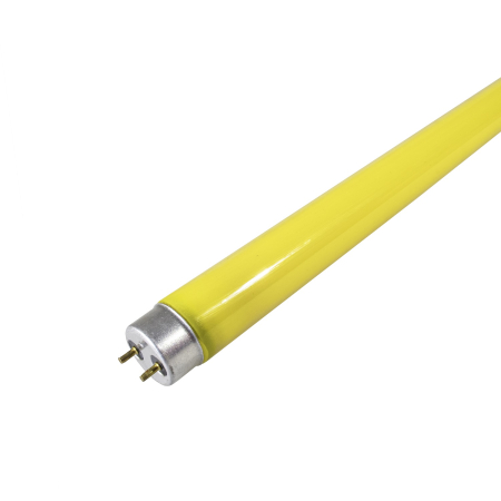Tub Neon Fluorescent (Clasic) - Tub fluorescent Galben T8 18 W 60 cm